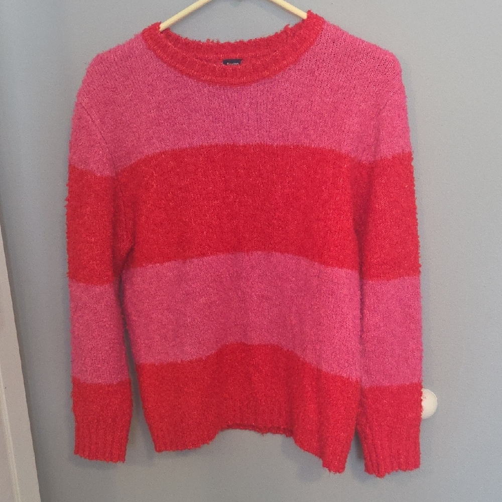 Rowing Blazers Bold Red and Pink Sweater